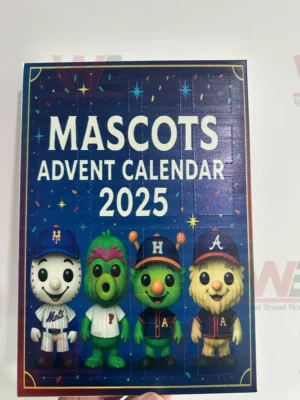 baseball mascots advent calendar 2025 img