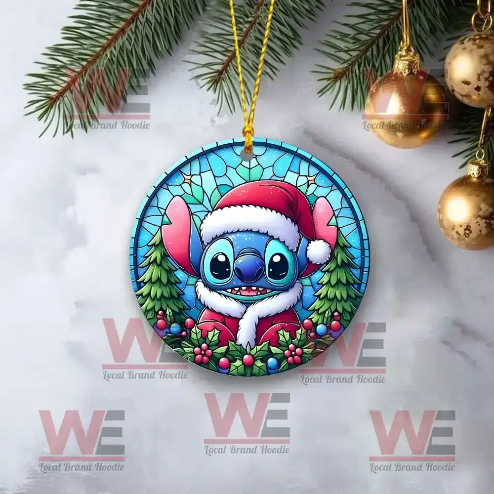 Disney Stitch Christmas Tree Topper With Ornament 8 Disney Stitch Christmas Tree Topper With Ornament - Image 8