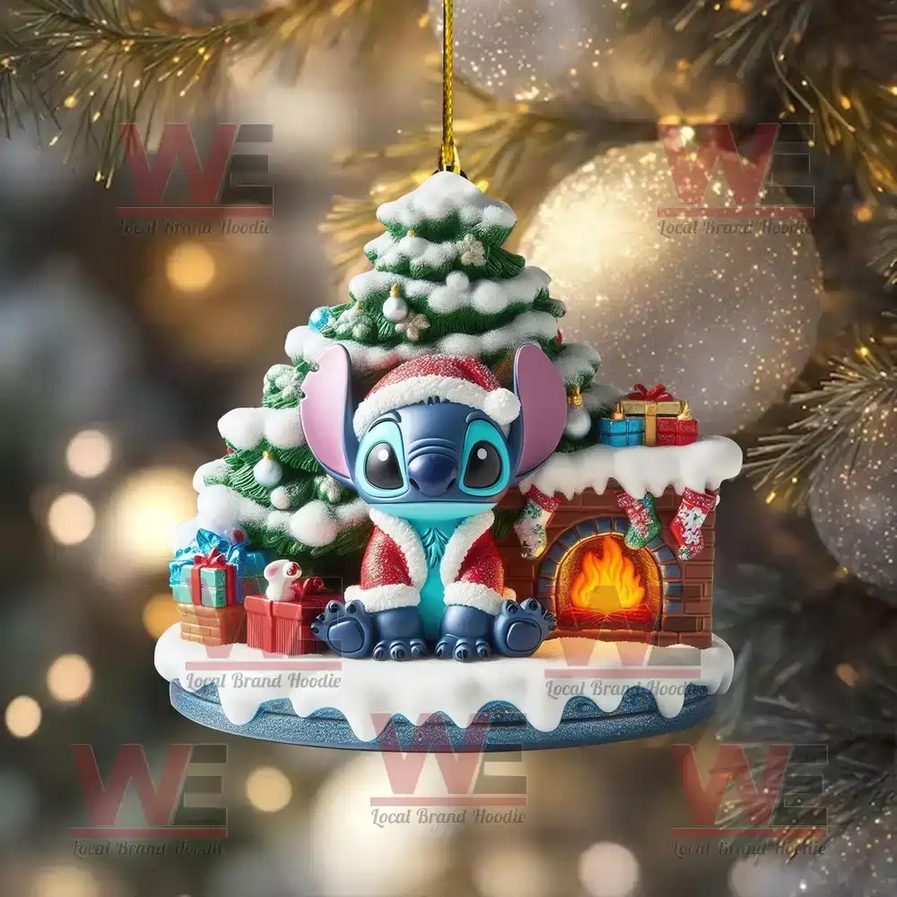 Disney Stitch Christmas Tree Topper With Ornament 13 Disney Stitch Christmas Tree Topper With Ornament - Image 13