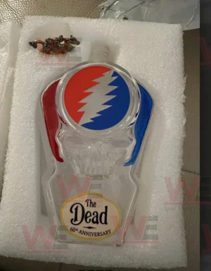 grateful the dead 60th anniversary whiskey bottle img