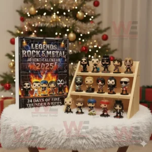 Legends Rock & Metal Advent Calendar 2025 6 Legends of Rock and Metal Advent Calendar 2025 with rock musician figures!