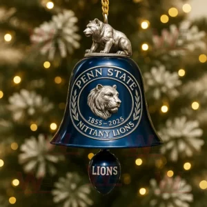 Penn State Nittany Lions 170th Anniversary Bell Ornament