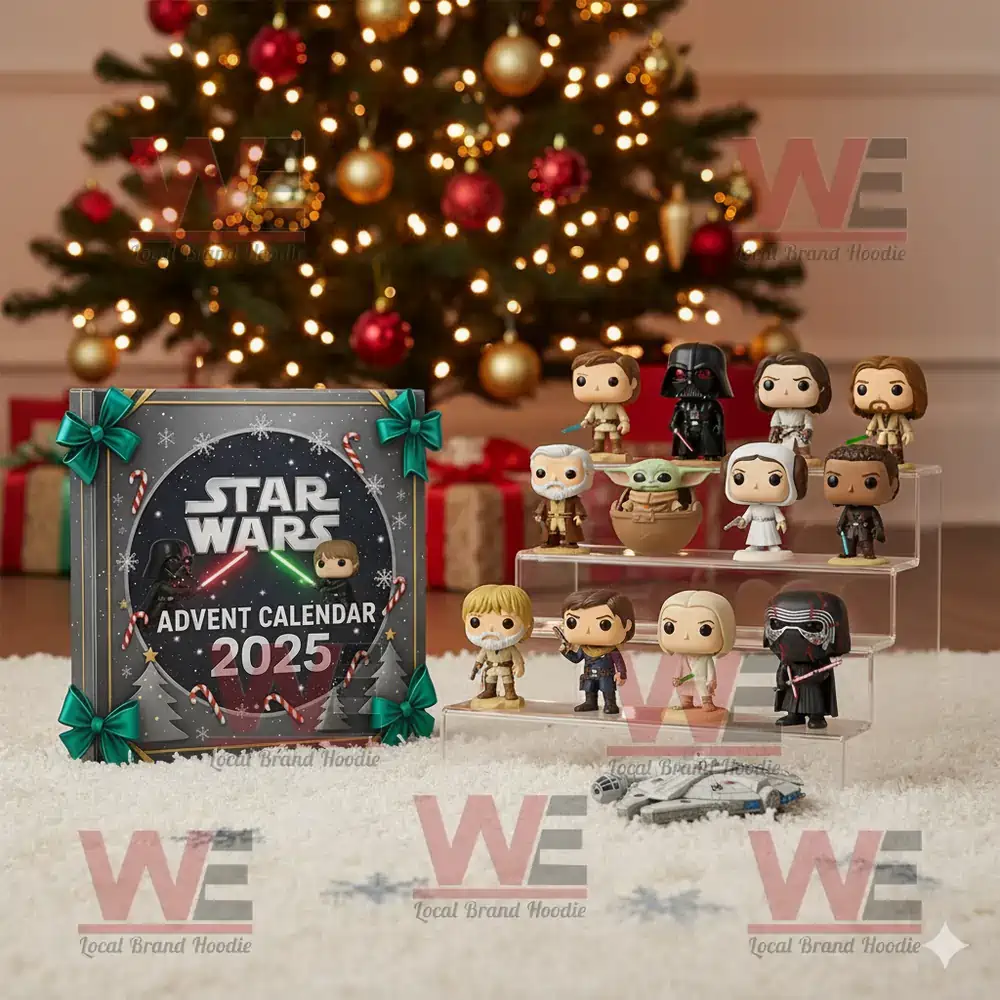 Hot Star Wars Advent Calendar 2025 - WeLocalBrandHoodie