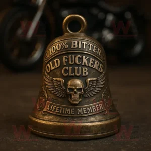 100% Bitter Old Fuckers Club Lifetime Member Bell