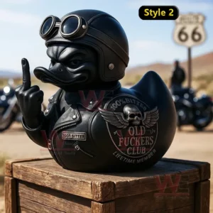 100 bitter old fuckers club lifetime member rubber duck 1