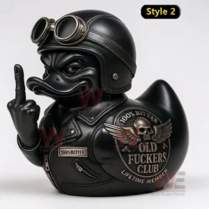 100 bitter old fuckers club lifetime member rubber duck 2