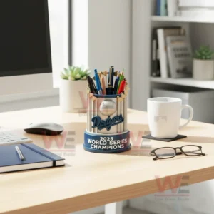 2025 LA Dodgers Championship Commemorative Pen Holder