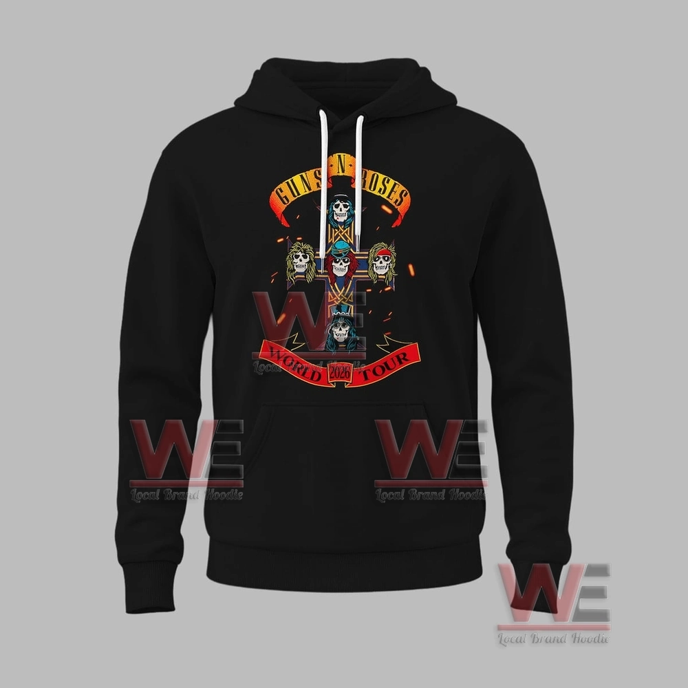 2026 World Your Gun N Roses Shirt and Hoodie 6 2026 World Your Gun N Roses Shirt and Hoodie - Image 6