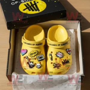 5 Seconds of Summer Crocs Clogs with Charms 12 5 seconds of summer crocs clogs with charms img 11 OmNdn
