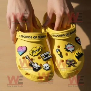 5 Seconds of Summer Crocs Clogs with Charms 13 5 seconds of summer crocs clogs with charms img 12 xMWaF