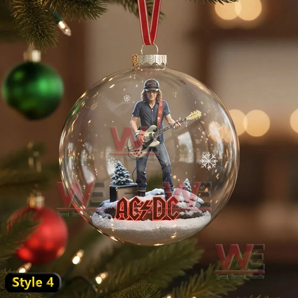 AC/DC Rock Band Christmas Ornament 5 AC/DC Rock Band Christmas Ornament - Image 5