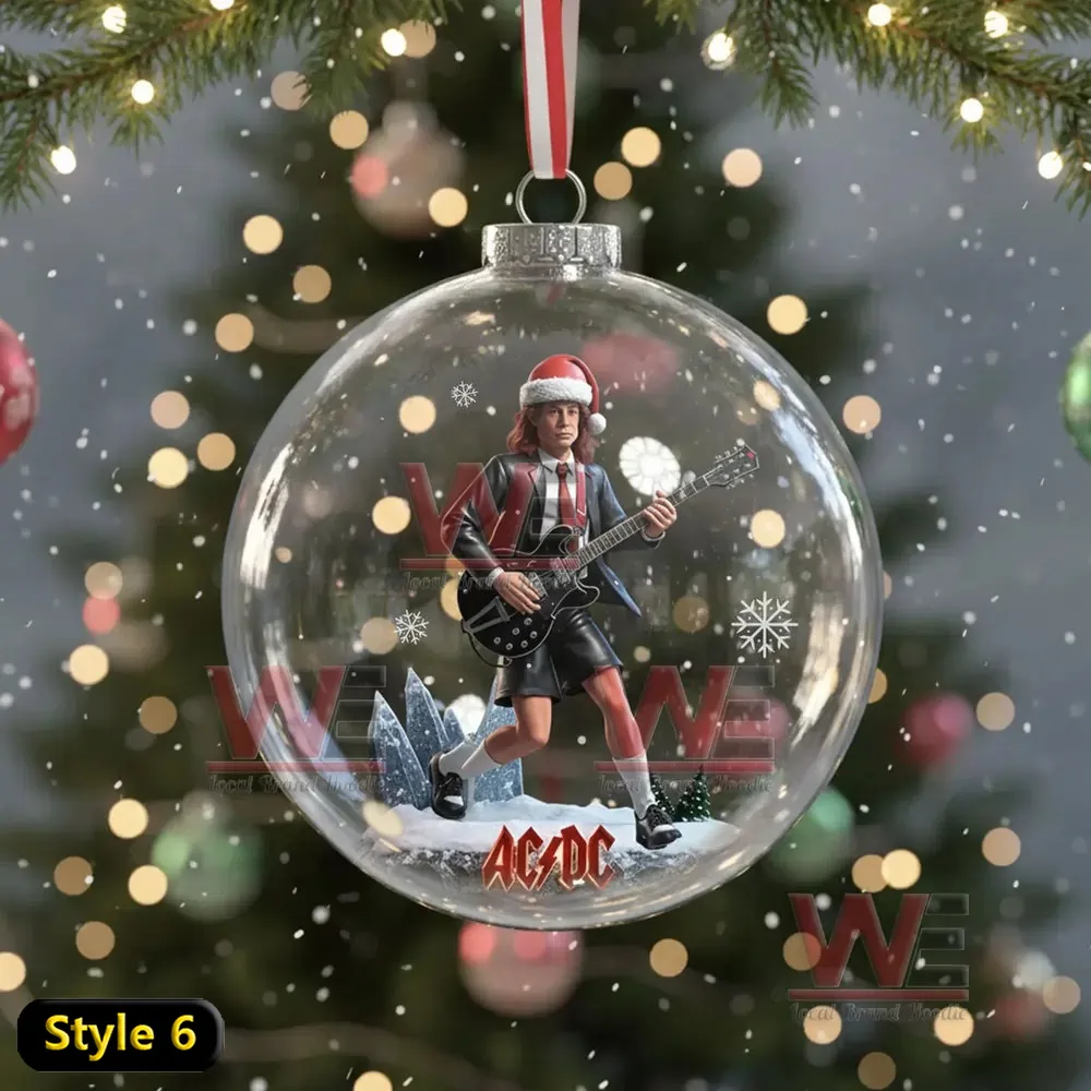 AC/DC Rock Band Christmas Ornament 7 AC/DC Rock Band Christmas Ornament - Image 7