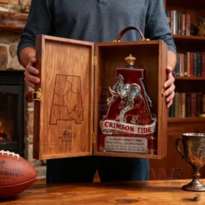 Alabama Crimson Tide National Champions Whiskey Bottle 10 alabama crimson tide 18 national champions whiskey bottle img 4 Nig5b