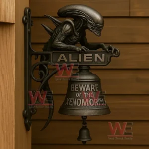 Alien Doorbell Xenomorph Retro Doorbell
