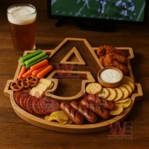 Auburn Tigers Heritage Platter Board