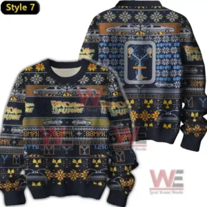Back to the Future Christmas Sweater 14 back to the future christmas sweater img 14