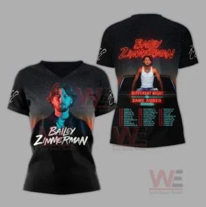 Bailey Zimmerman Diffirent Night Same Rodeo Tour 2026 Shirt 11 bailey zimmerman diffirent night same rodeo tour 2026 shirt img 5 jUUzE