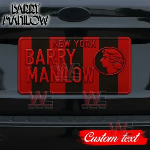 Barry Manilow License Plate Frame