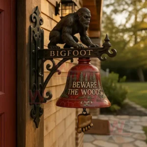 Bigfoot Beware The Woods Outdoor Door Bell