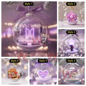 bts band christmas ornament img 8