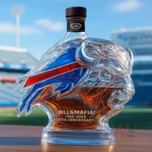 buffalo bills 65th anniversary bills mafia whiskey bottle img 6 pydhe