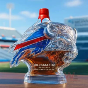 buffalo bills 65th anniversary bills mafia whiskey bottle img 7 mB1BD