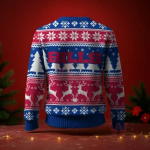 Buffalo Bills NFL Christmas Ugly Sweater 2025