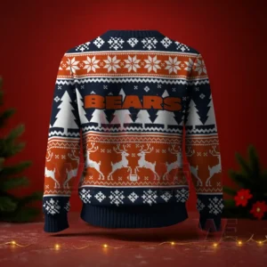 Chicago Bears NFL Christmas Ugly Sweater 2025