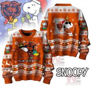 Chicago Bears Premium NFL Peanuts Snoopy Ugly Sweater 7 chicago bears premium nfl peanuts snoopy ugly sweater img 3 nyEQq