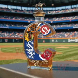 chicago sports windy city grit whiskey bottle img 5 RkC23