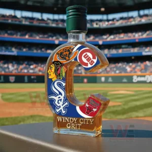 chicago sports windy city grit whiskey bottle img 7 XShsT