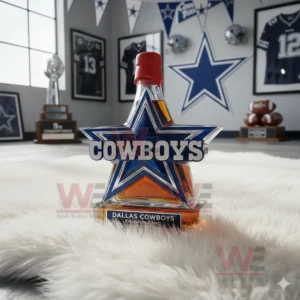 dallas cowboys 5x super bowl champions limited edition whiskey bottle img 4 9CHI4