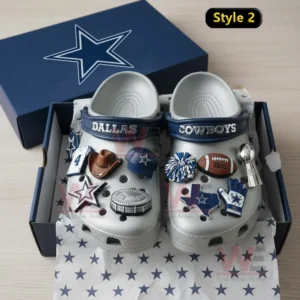 Dallas Cowboys Crocs Crocband Clogs With Charms 13 dallas cowboys nfl crocs clogs with charms img 41