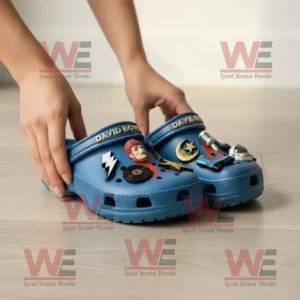David Bowie Crocs Clogs with Charms 9 david bowie crocs clogs with charms img 8 Ir7TN