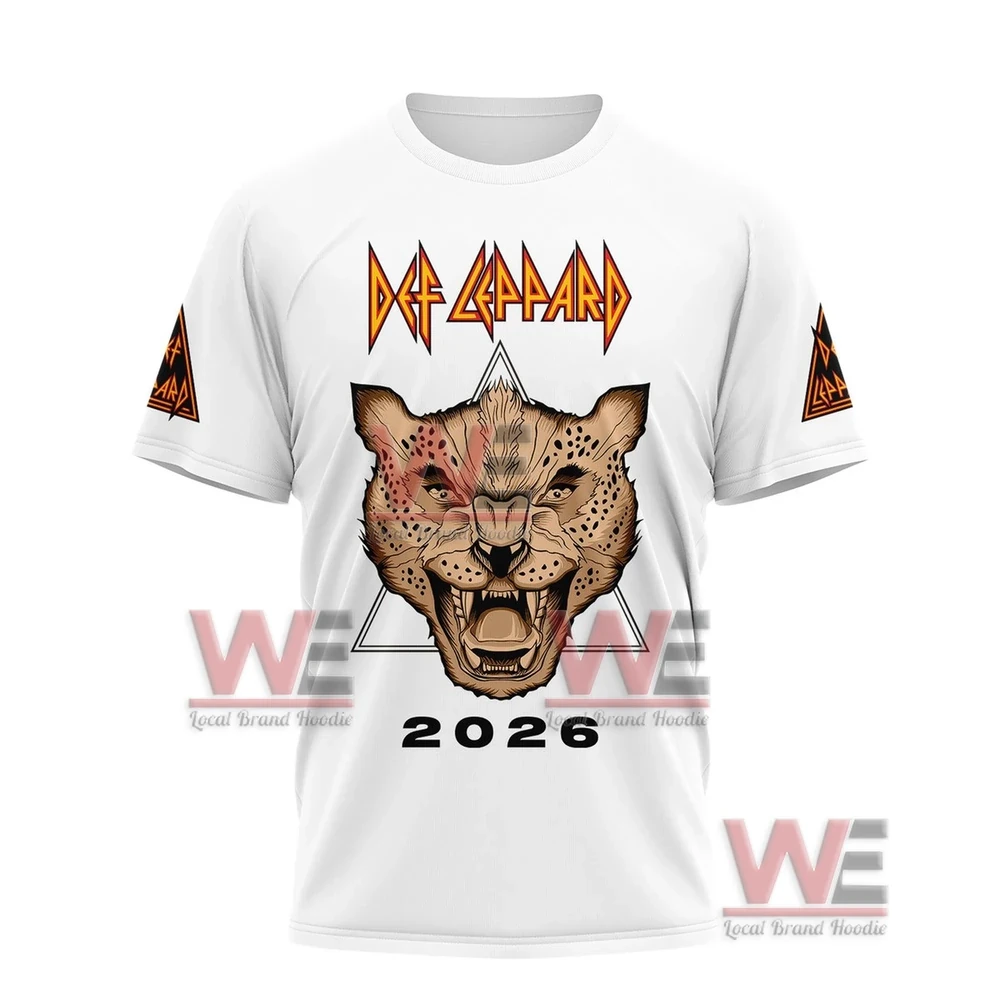 Def Leppard Live 2026 Tour Date Shirt - WeLocalBrandHoodie