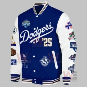 LA Dodgers World Series Champions x9 Bomber Jacket and Cap 20 dodgers world series champions x9 bomber jacket and cap img 6