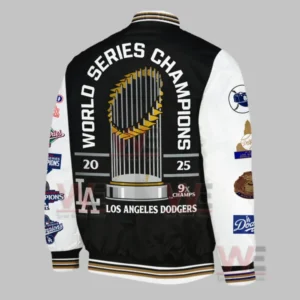 LA Dodgers World Series Champions x9 Bomber Jacket and Cap 22 dodgers world series champions x9 bomber jacket and cap img 8