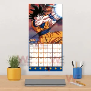 Dragon Ball Z 2026 Wall Calendar 11 dragon ball z 2026 wall calendar img 4 YEacJ