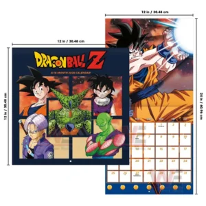 Dragon Ball Z 2026 Wall Calendar 13 dragon ball z 2026 wall calendar img 6 m4VMT