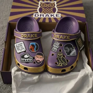 drake crocs clogs with charms img 4 uERxV