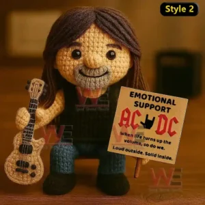 Emotional Support AC/DC Rock Band Doll 11 emotional support acdc rock band doll img 7