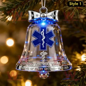 EMS 60th Anniversary Commemorative Bell Ornament