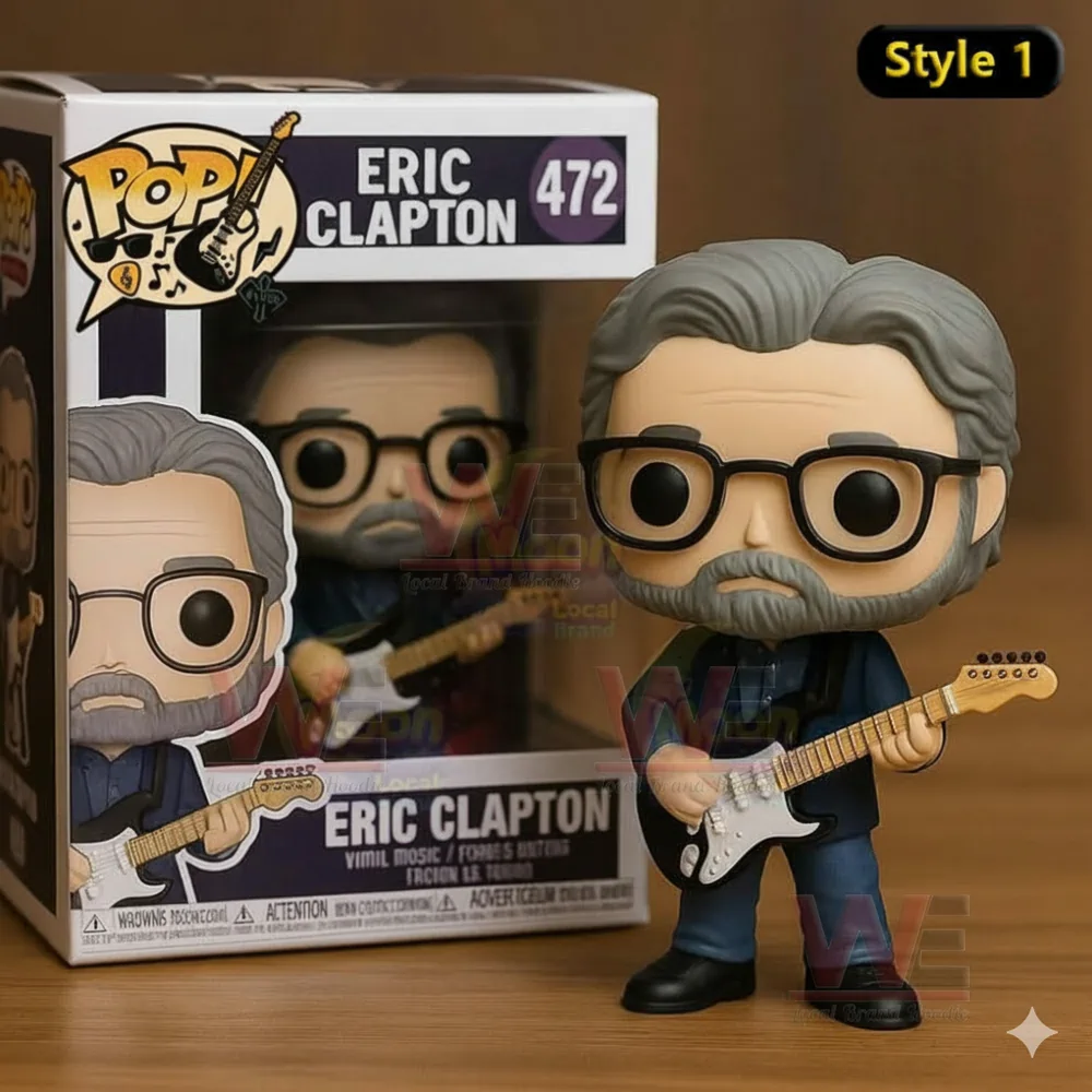 Eric Clayton Pop Figures Vinyl - WeLocalBrandHoodie