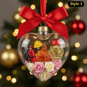 firefighter heart ornament img 4 DSdia