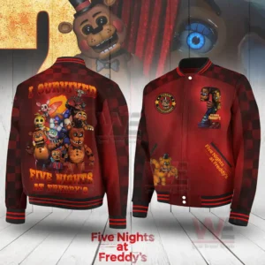 Five Nights at Freddy's 2 Baseball Jacket