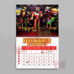 five nights at freddys 2026 wall calendar img 12 plkLm