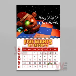 five nights at freddys 2026 wall calendar img 2 XBE4E