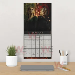 game of thrones house of the dragon 2026 wall calendar img 4 kqgCo