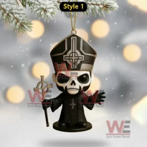 Ghost Rock Band Christmas Ornament 14 ghost rock band christmas ornament img 4 Beu8L