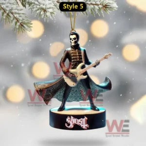 Ghost Rock Band Christmas Ornament 18 ghost rock band christmas ornament img 8 6UK21